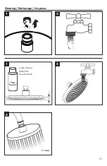 Preview for 21 page of Hans Grohe Pressure Balance Showerpipe 04530 Series Installation/User Instructions/Warranty