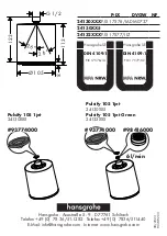 Preview for 6 page of Hans Grohe Pulsify 105 1jet 24130700 Assembly Instructions Manual