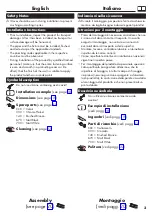 Preview for 3 page of Hans Grohe Pulsify 105 24139 Series Instructions For Use/Assembly Instructions