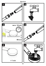 Предварительный просмотр 3 страницы Hans Grohe Pulsify 105 3jet Relaxation 24110 5 Series Assembly Instructions Manual