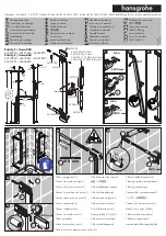 Предварительный просмотр 1 страницы Hans Grohe Pulsify E Series Assembly Instructions