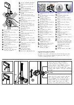 Предварительный просмотр 2 страницы Hans Grohe Pulsify S Unica 900 24382 0 Series Assembly Instructions