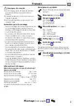 Preview for 3 page of Hans Grohe PuraVida 15070 Series Instructions For Use/Assembly Instructions