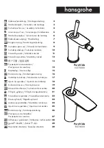 Hans Grohe PuraVida 15074 Series Instructions For Use/Assembly Instructions preview