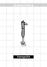 Preview for 1 page of Hans Grohe PuraVida 15473 Series Installation Manual