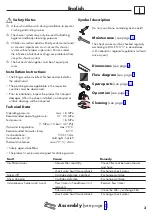 Preview for 3 page of Hans Grohe PuraVida 15672007 Instructions For Use/Assembly Instructions