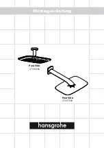 Preview for 1 page of Hans Grohe PuraVida 27390 Series Manual