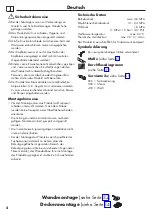 Preview for 2 page of Hans Grohe PuraVida 27390000 Instructions For Use/Assembly Instructions