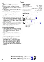 Preview for 10 page of Hans Grohe PuraVida 27390000 Instructions For Use/Assembly Instructions