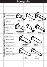 Preview for 1 page of Hans Grohe PuraVida Series Assembly Instructions Manual