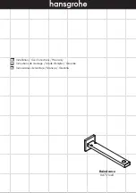 Hans Grohe Raindance 04731 0 Series Installation/User Instructions/Warranty preview