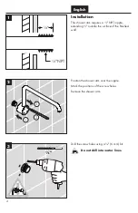 Предварительный просмотр 4 страницы Hans Grohe Raindance 06476 0 Series Installation/User Instructions/Warranty