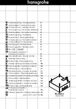 Hans Grohe Raindance 26471180 Instructions For Use/Assembly Instructions preview