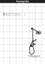 Preview for 1 page of Hans Grohe Raindance 27167009 Instructions For Use/Assembly Instructions