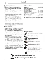 Preview for 2 page of Hans Grohe Raindance 27471000 Instructions For Use Manual