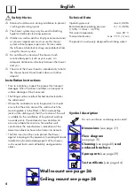 Preview for 4 page of Hans Grohe Raindance AIR 27493000 Instructions For Use/Assembly Instructions