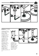 Preview for 35 page of Hans Grohe Raindance C Series Instructions For Use/Assembly Instructions