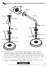 Предварительный просмотр 40 страницы Hans Grohe Raindance C Series Instructions For Use/Assembly Instructions