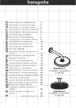 Hans Grohe Raindance C Manual preview