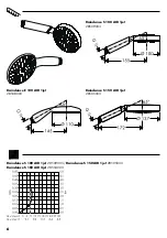 Preview for 6 page of Hans Grohe Raindance E 100 AIR 1jet 28508003 Instructions For Use/Assembly Instructions