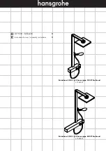 Hans Grohe Raindance E 300 1jet Showerpipe 350 ST... Instructions For Use And Assembly Instructions preview