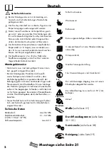 Preview for 2 page of Hans Grohe Raindance E Instructions For Use/Assembly Instructions