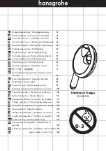 Preview for 2 page of Hans Grohe Raindance Froggy 28545000 Instructions For Use/Assembly Instructions