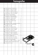 Hans Grohe Raindance Rainfall 28400000 Instructions For Use/Assembly Instructions предпросмотр