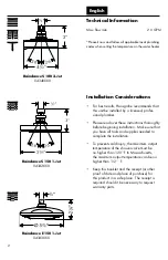 Предварительный просмотр 2 страницы Hans Grohe Raindance S 100 3-Jet 04340 0 Series Installation/User Instructions/Warranty