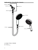 Preview for 6 page of Hans Grohe Raindance S 100 3-Jet Handshower Set 04518 0... Installation/User Instructions/Warranty