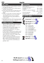 Preview for 4 page of Hans Grohe Raindance S 240 1jet 27474 Series Instructions For Use/Assembly Instructions