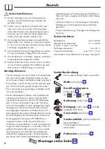 Preview for 2 page of Hans Grohe Raindance S Combi Instructions For Use Manual