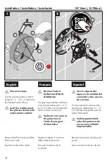 Preview for 16 page of Hans Grohe Raindance S Thermostatic Showerhead/Wallbar Set 04915 0... Installation/User Instructions/Warranty