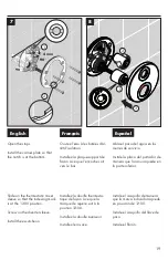 Preview for 19 page of Hans Grohe Raindance S Thermostatic Showerhead/Wallbar Set 04915 0... Installation/User Instructions/Warranty