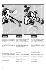 Preview for 20 page of Hans Grohe Raindance S Thermostatic Showerhead/Wallbar Set 04915 0... Installation/User Instructions/Warranty