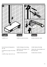 Preview for 15 page of Hans Grohe Raindance Select 2jet Showerpipe Series Installation/User Instructions/Warranty