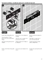 Preview for 21 page of Hans Grohe Raindance Select 2jet Showerpipe Series Installation/User Instructions/Warranty