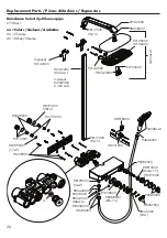 Preview for 26 page of Hans Grohe Raindance Select 2jet Showerpipe Series Installation/User Instructions/Warranty