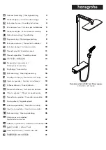 Hans Grohe Raindance Select 360 1jet 27112000 Instructions For Use/Assembly Instructions предпросмотр