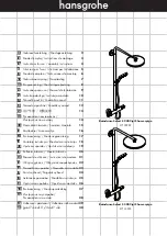 Предварительный просмотр 1 страницы Hans Grohe Raindance Select S 240 27129 Series Instructions For Use/Assembly Instructions