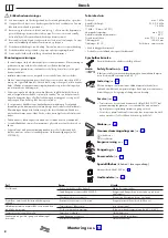 Предварительный просмотр 8 страницы Hans Grohe Raindance Select S 240 27129 Series Instructions For Use/Assembly Instructions