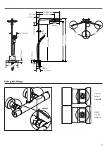 Предварительный просмотр 5 страницы Hans Grohe Raindance Select S 240 2jet Showerpipe 27129 1... Installation/User Instructions/Warranty