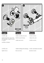 Предварительный просмотр 10 страницы Hans Grohe Raindance Select S 240 2jet Showerpipe 27129 1... Installation/User Instructions/Warranty