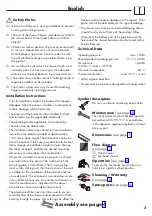 Preview for 4 page of Hans Grohe Raindance Showerpipe 180 Reno 27210000 Instructions For Use/Assembly Instructions