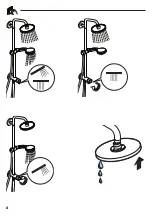 Preview for 9 page of Hans Grohe Raindance Showerpipe 180 Reno 27210000 Instructions For Use/Assembly Instructions