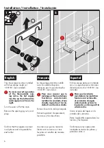 Preview for 6 page of Hans Grohe Raindance Showerpipe 27146 1 Series Installation/User Instructions/Warranty