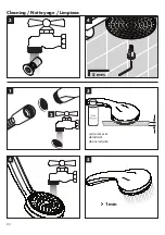 Предварительный просмотр 22 страницы Hans Grohe Raindance Showerpipe 27165-1 Series Installation/User Instructions/Warranty