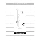 Предварительный просмотр 17 страницы Hans Grohe Raindance Showerpipe Eco Assembly Instructions Manual