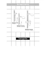 Предварительный просмотр 1 страницы Hans Grohe Raindance Unica Set Assembly Instructions Manual