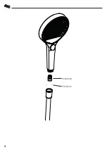 Preview for 2 page of Hans Grohe Rainfinity 130 3jet 26865 7 Series Instructions For Use/Assembly Instructions